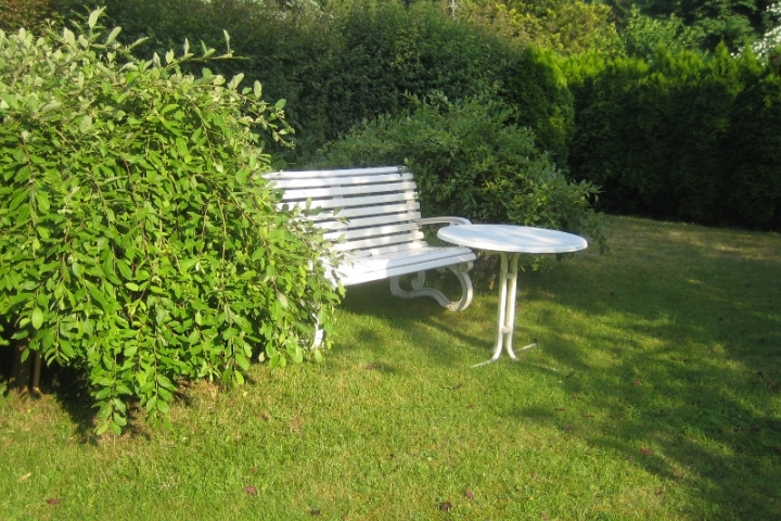 Sitzplatz im Garten