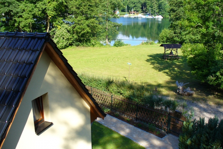 Ferienwohnung am Werbellinsee - Blick zum See