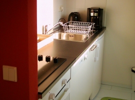 Küchen mit Cerankochfeld,Herd,Spülmaschine,Kühlschrank mit TK-Fach ©