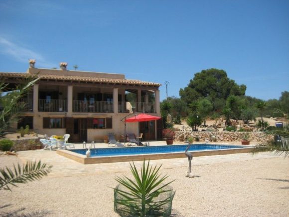 Ferienwohnung Finca El Torrente | Finca Front mit Pool und 2 separaten Ferienwohnungen