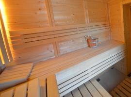 Jeweils Sauna in Bel Air und in Bel Monte
