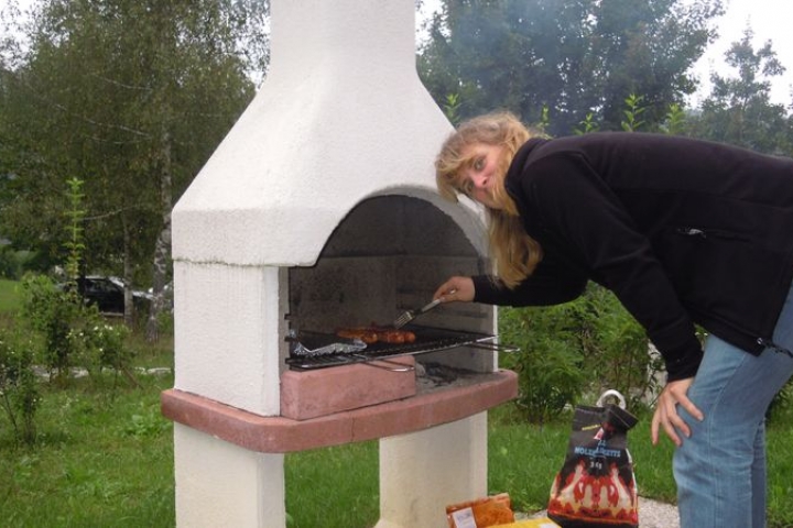 grillen am Abend