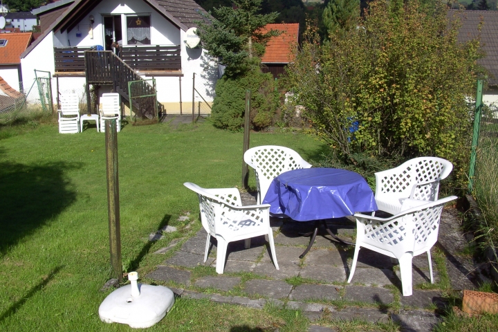 Garten Ferienhaus Rosi