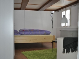 Schlafzimmer 2 mit Doppelbett 1,60 x 2,00m