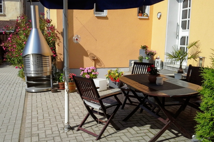 Für kühle Tage unser Edelstallkamin auch zum grillen