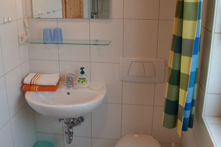 Badezimmer, Teilansicht