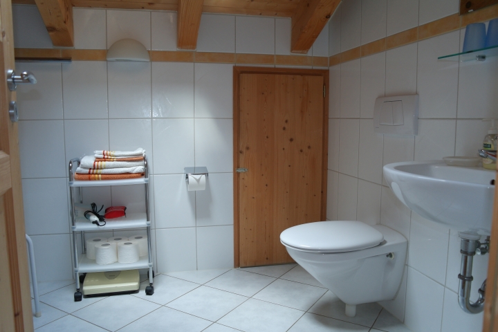 Badezimmer, Teilansicht