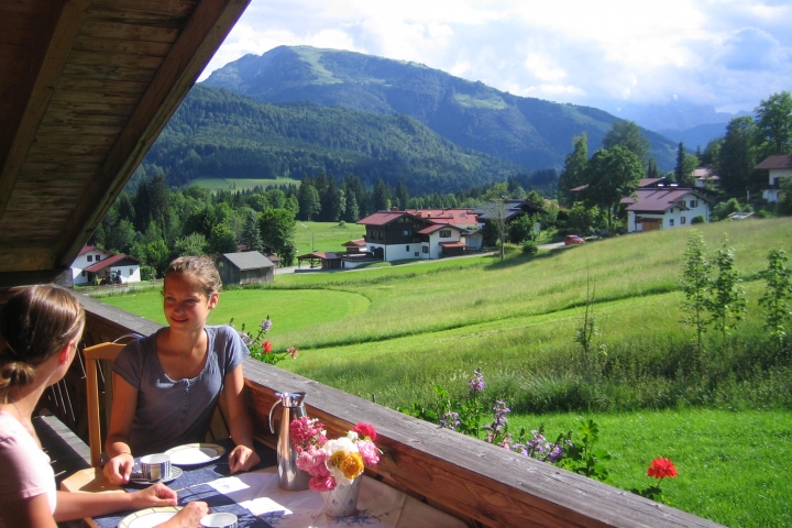 Blick vom Balkon Richtung Südwesten