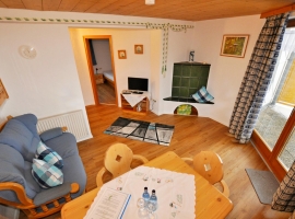 Wohnbereich der Ferienwohnung 