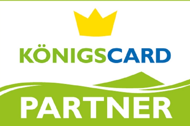 Wir sind Partner der Königscard...Urlaub fast zum Nulltarif