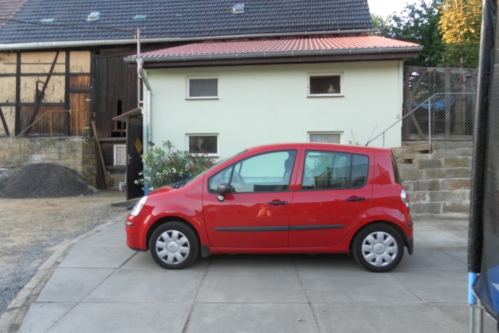 Parkplatz zur Ferienwohnung