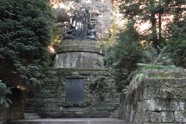 Richard Wagner Denkmal im Liebethaler Grund