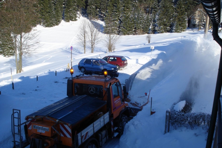 Winterdienst im Einsatz