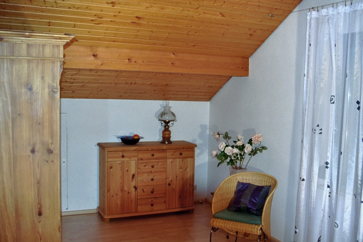 Sitzgruppe im Schlafzimmer