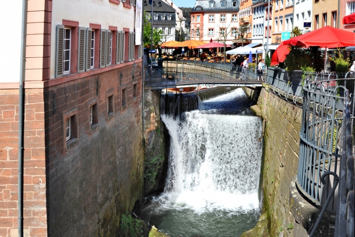 Wasserfall in Saarburg