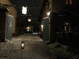 Unsere Hof in der Advents- und Weihnachtszeit ... wenn es Schnee gibt :-)