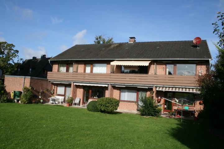 Balkon und Spielwiese