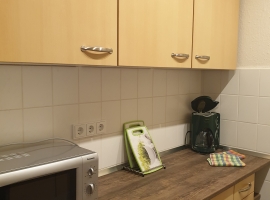 Küche - Wasserkocher und Toaster vorhanden