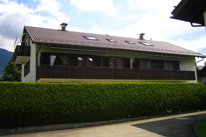 Aussenansicht Fewo Diana 1. Stock links (3 Fenster bzw. Balkontüren)