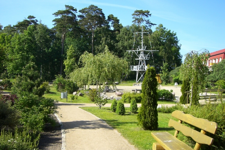 Blick in unsere Gartenanlage
