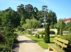 Blick in unsere Gartenanlage