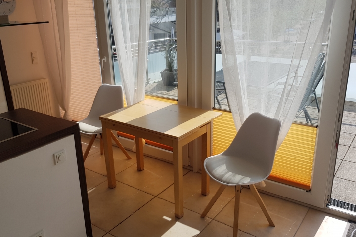 Wenn nicht draußen, dann hier: Frühstücken