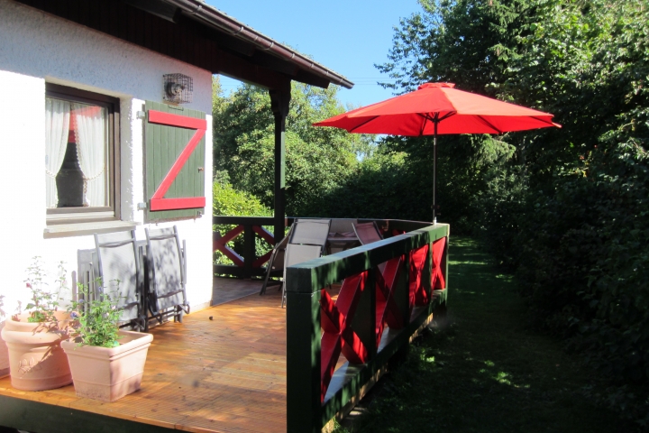 nicht einsehbare Terrasse 