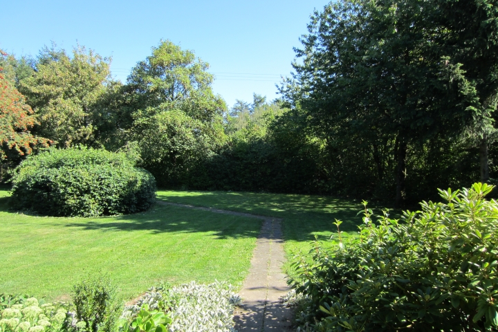 Fußweg zum Haus
