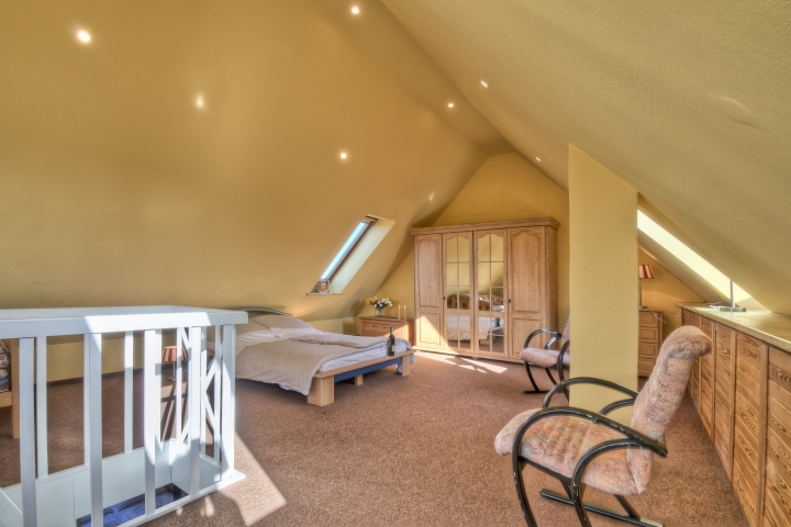 Schlafzimmer Dachgeschoß