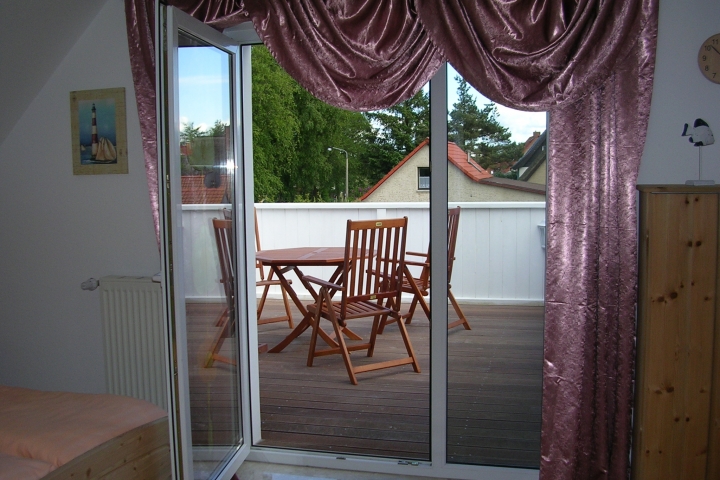 Dachterrasse am Elternschlafzimmer
