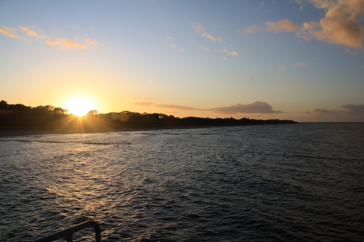 Sonnenuntergang am Meer
