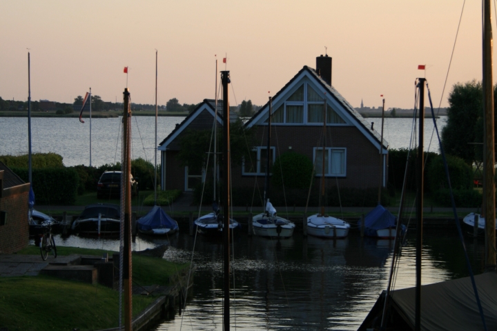 Ferienhaus Oudega Friesland | Aussicht auf den See 