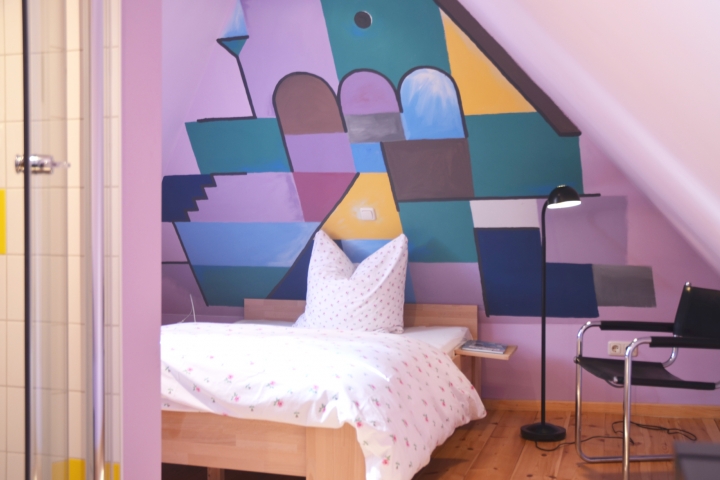 Gegenüber von August Macke: Paul Klee im zweiten Dachzimmer