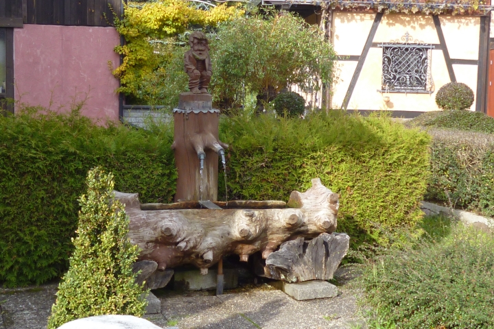 Ein Brunnen von mehreren