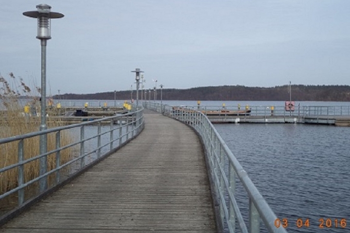Bootssteg am Plauer See