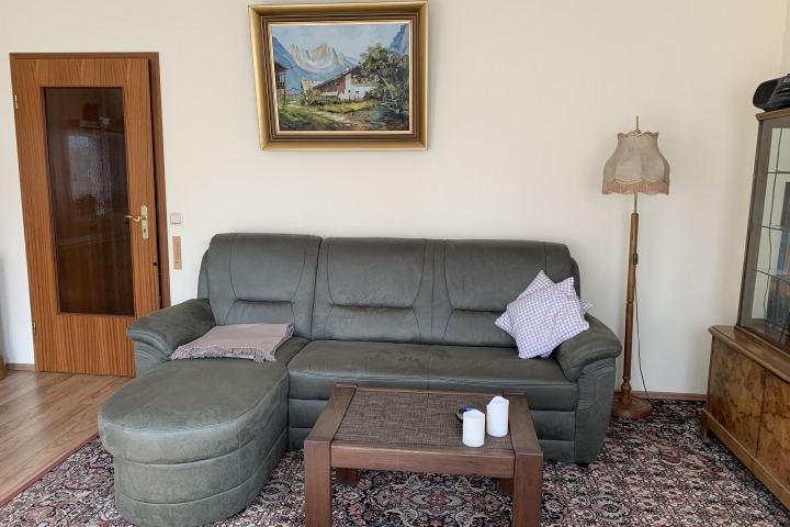 Wohnzimmer mit Schlafcouch
