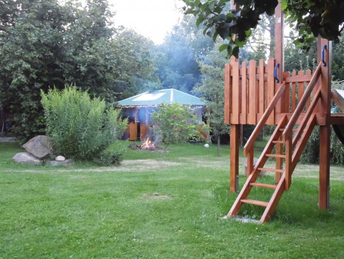 Blick in den Garten
