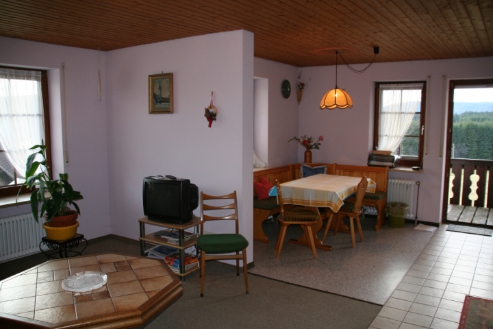 Wohnzimmer und Küche