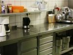 Arbeitsfläche in der Küche