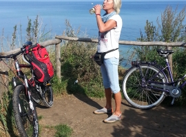 kurze Pause auf dem Weg nach 
Kühlungsborn