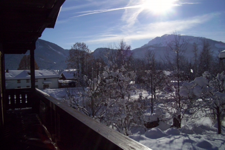 Blick von Balkon