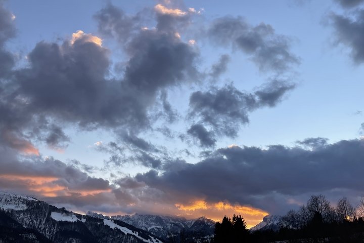 Blick auf‘s Kaisergebirge