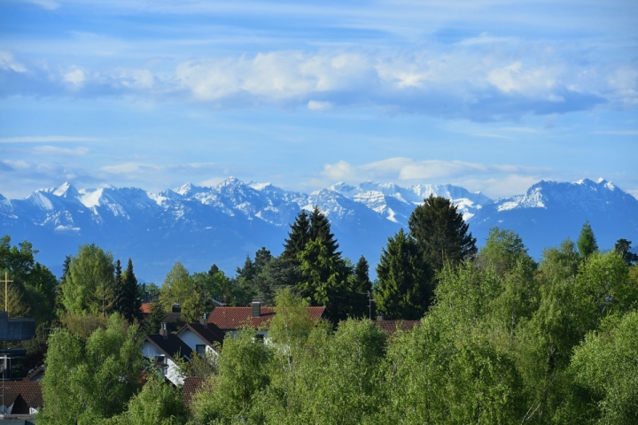 mit Alpenblick