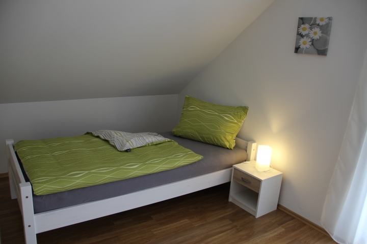 Schlafzimmer mit 2 getrennten Betten
Apartment 5 (3 und 4 ähnlich)