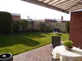 eingezäunter Garten