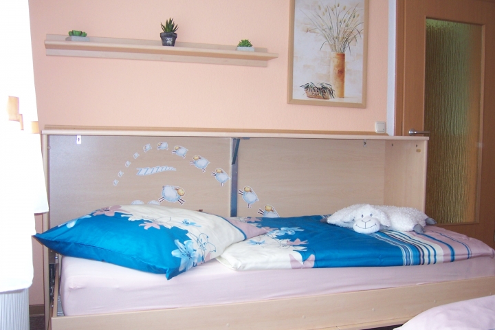 3.Bett im großen Schlafraum
