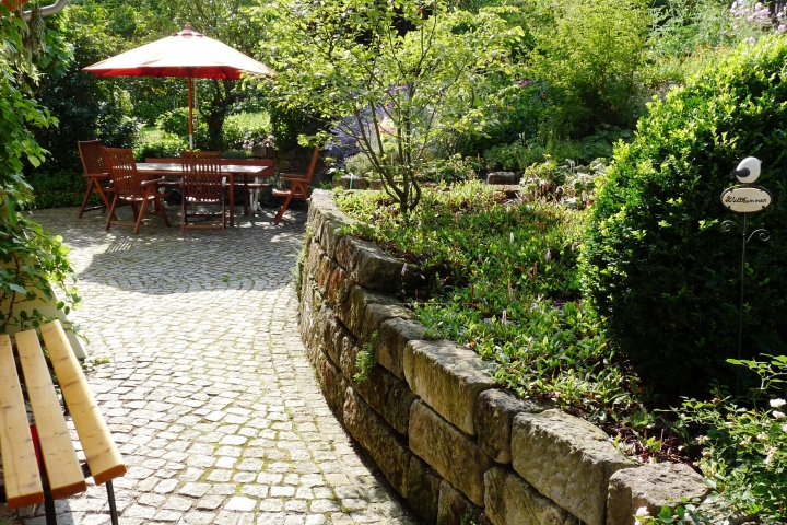 Sitzgruppe im Garten