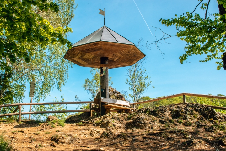 Aussichtspunkt im Ahorntal in der Fränkischen Schweiz