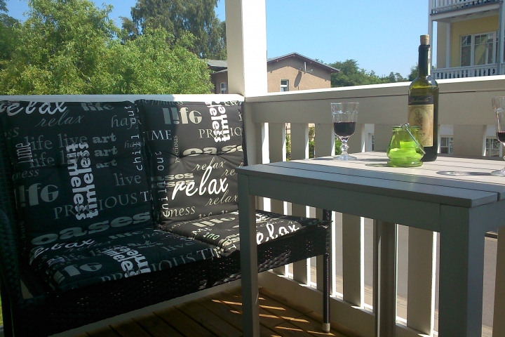 Der Balkon, ein Ort zum