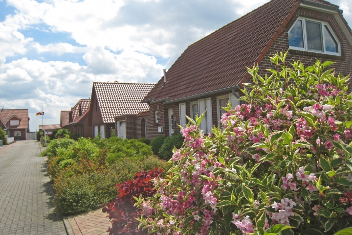 Haus Schonerweg - Blick auf den Schonerweg